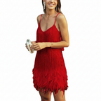 Adela | Women Cocktail Dress With V-Neckline And A-Line Silhouette | Party Style