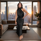 Antia | Women Cocktail Dress With Fitted Bodice And Flared Skirt | Party Style