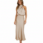 Antia | Women Cocktail Dress With Fitted Bodice And Flared Skirt | Party Style