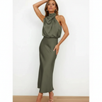 Antia | Women Cocktail Dress With Fitted Bodice And Flared Skirt | Party Style