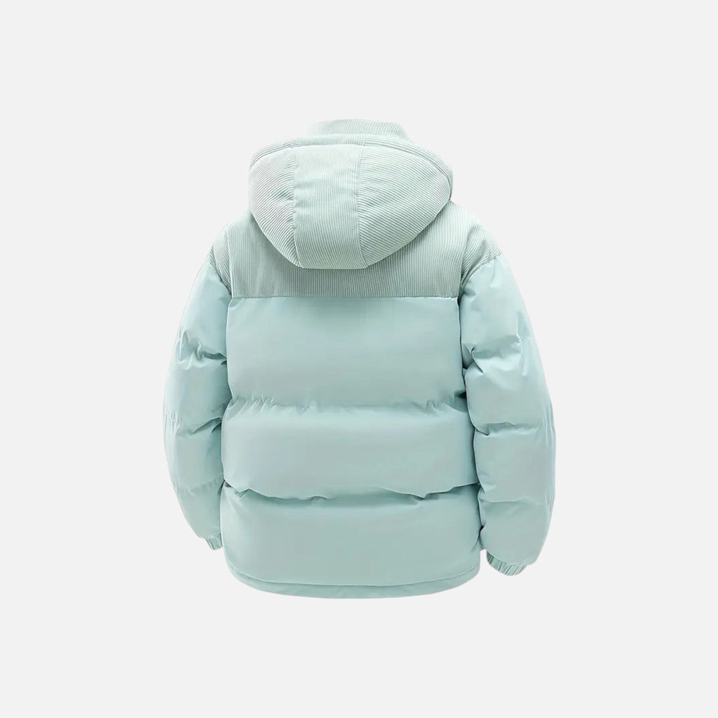 Archer | Men's Colour-Block Hooded Jacket With Hood | Winter