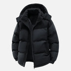 Archer | Men's Colour-Block Hooded Jacket With Hood | Winter