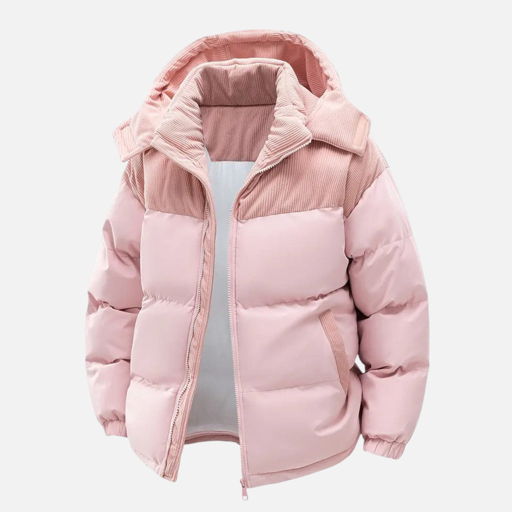 Archer | Men's Colour-Block Hooded Jacket With Hood | Winter
