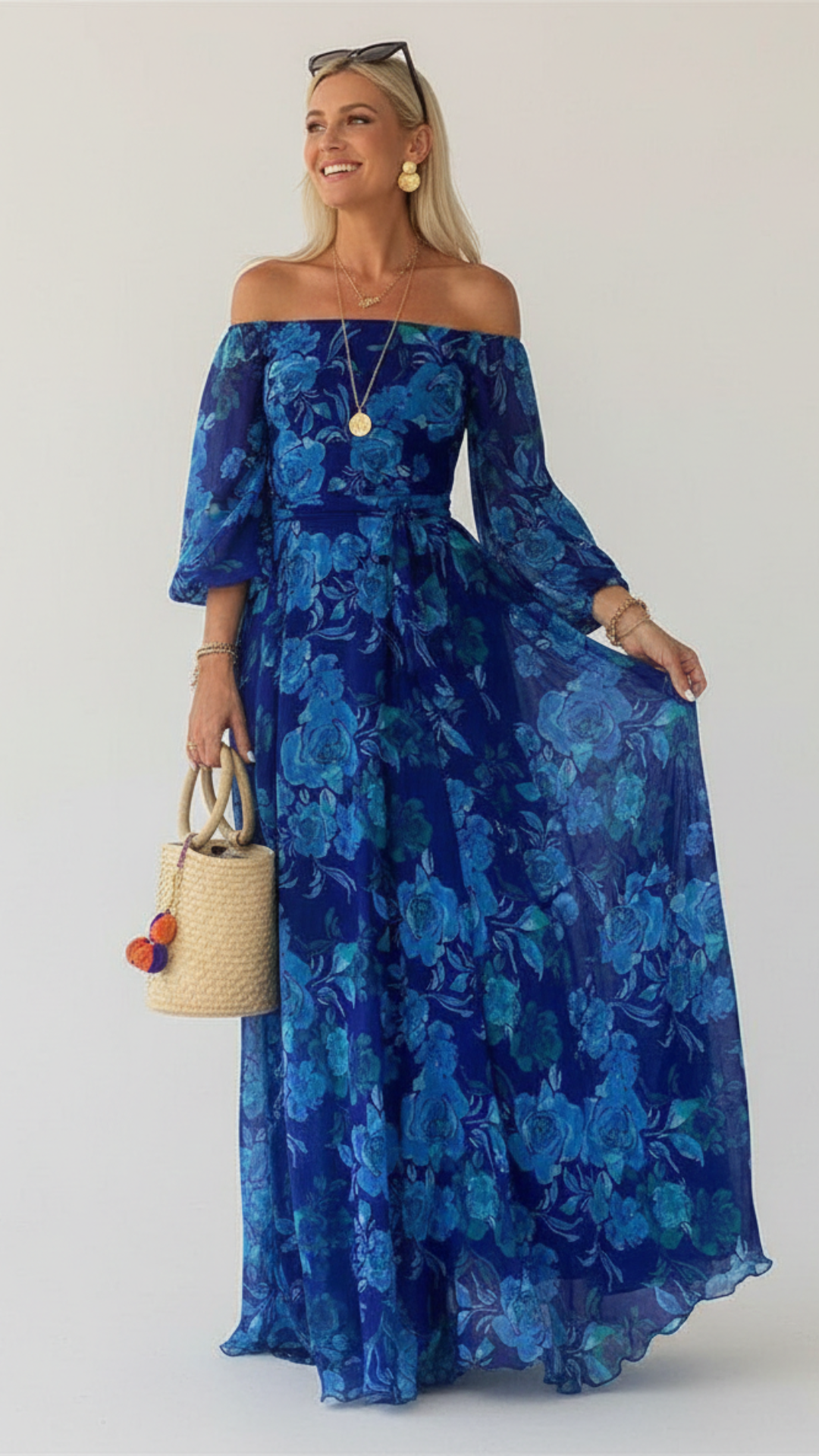 aurelia floral maxi dress Maxi Dress in Aurelia XS