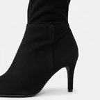Aurielle | Women's Suede Over-the-Knee Boots With Block Heel | Glamorous