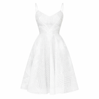 Belén | Women Cocktail Dress With Sequin Bodice And Satin Skirt | Evening Style