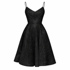 Belén | Women Cocktail Dress With Sequin Bodice And Satin Skirt | Evening Style