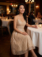 Belén | Women Cocktail Dress With Soft Ruffle Accents And Graceful Fit | Elegant Style