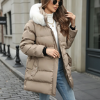 Belén | Women Hooded Jacket With Quilted Fabric | Casual Cool Style