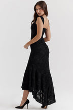 Boheme | Women's Cocktail Dress With Lace Bodycon Design And Ruched Waist Detail | Party