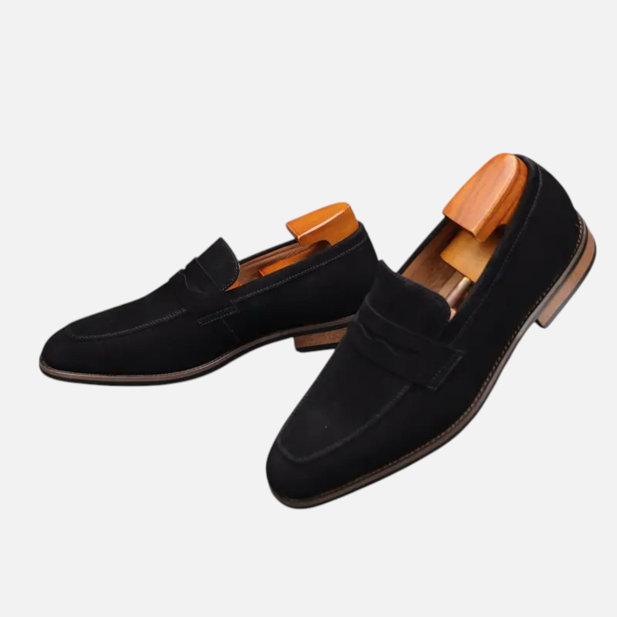 Callum | Men's Penny Loafers With Slip On Design And Low Cut | Elegant