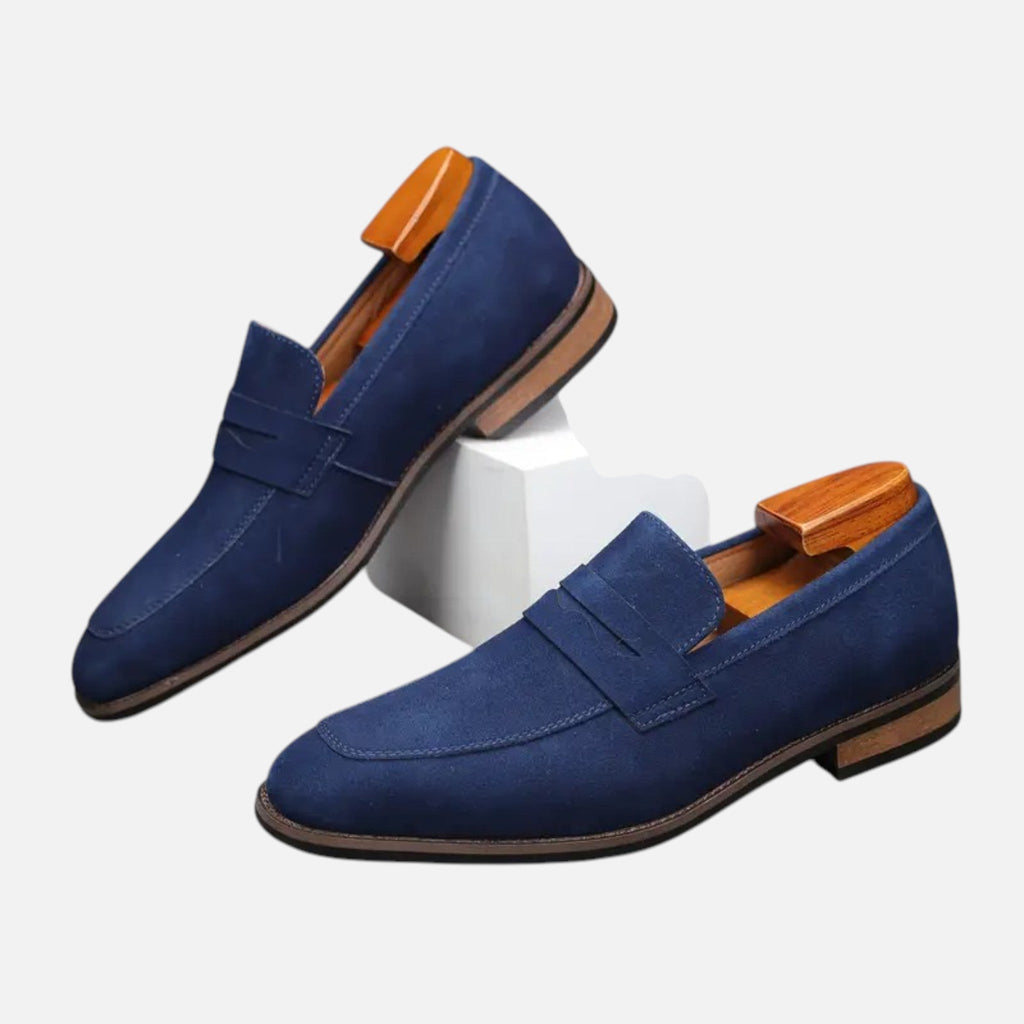 Callum | Men's Penny Loafers With Slip On Design And Low Cut | Elegant