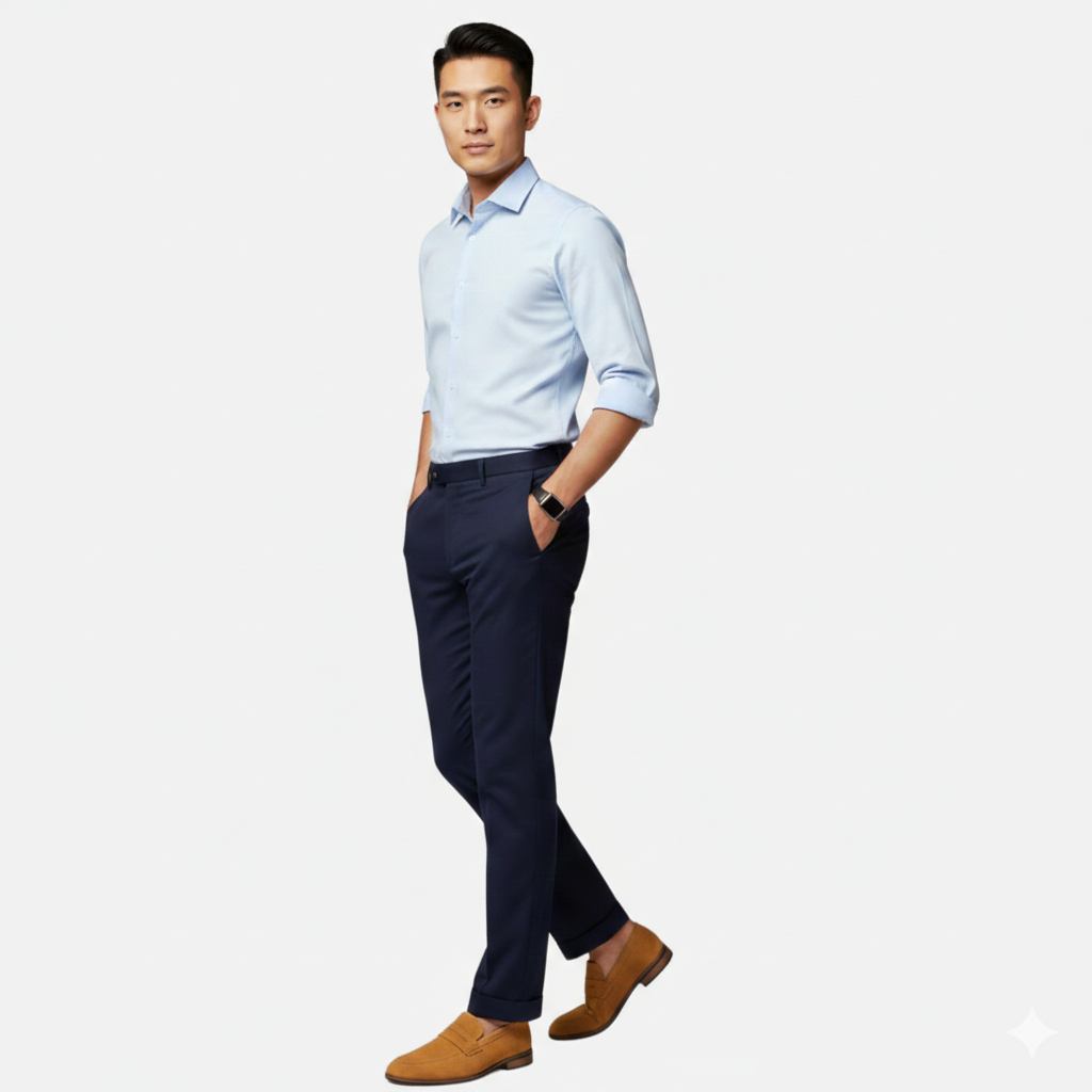 Callum | Men's Penny Loafers With Slip On Design And Low Cut | Elegant