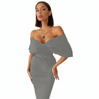 Catalina | Women Cocktail Dress With Lace Detail And Satin Finish | Party Style
