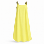 Clara | Women's Summer Day Dress With Strappy Sleeveless Design And Relaxed Maxi Silhouette | Casual