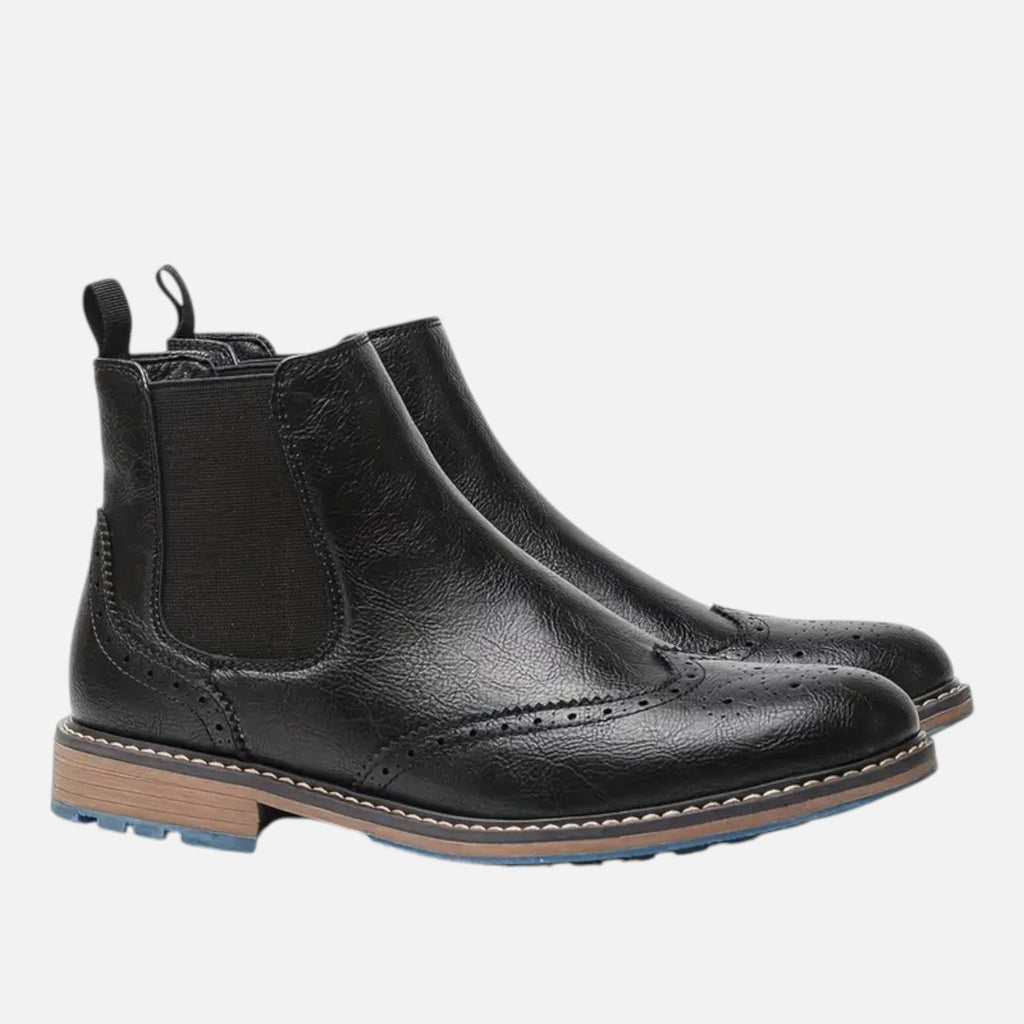 Dawson | Men's Chelsea Boots With Elastic Side Panels And Pull Tab | Classic