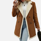 Emma | Women's Trench Coat With Pockets And Long Sleeve | Classic
