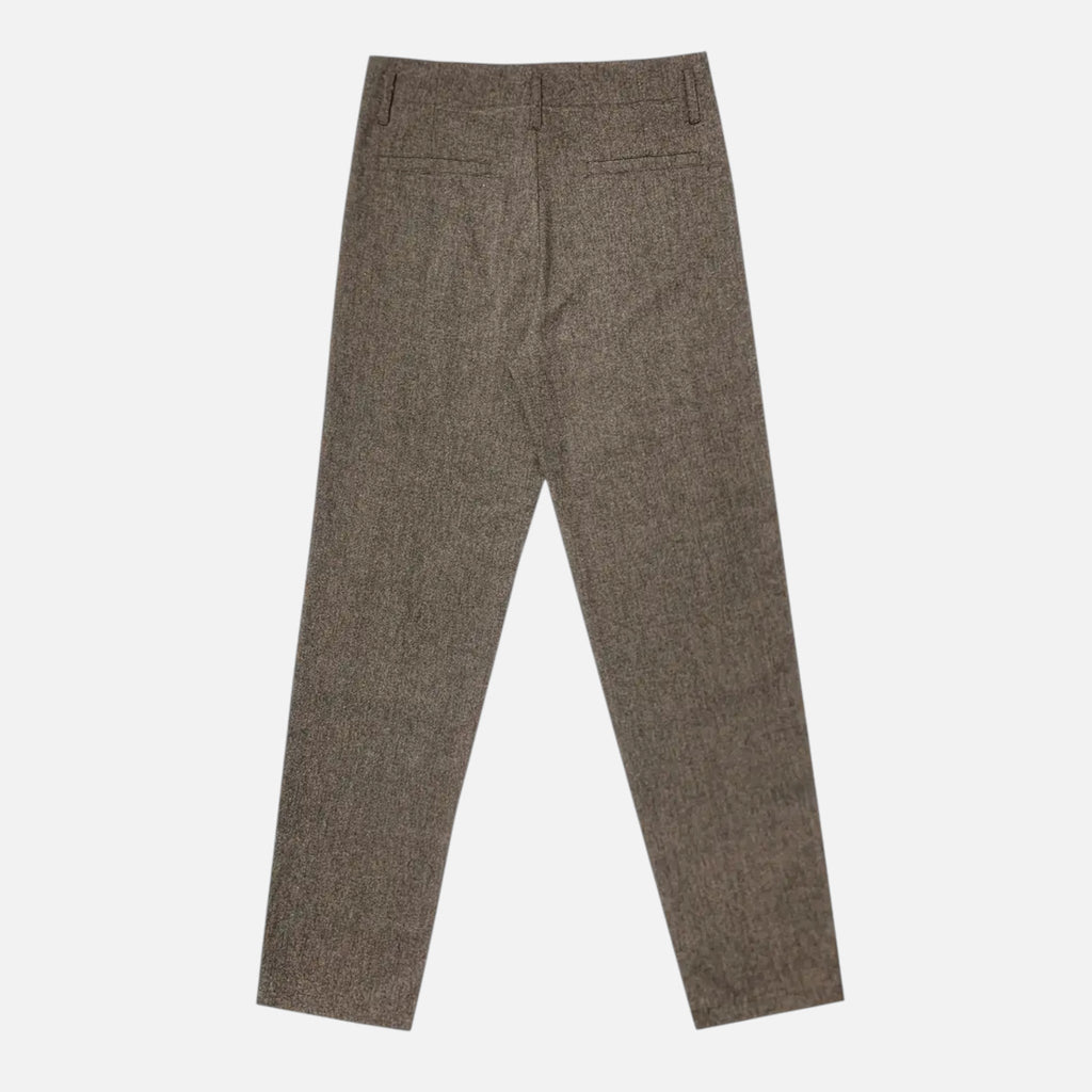 Ethan | Men's Pleated High-Waist Trousers With Pockets | Classic