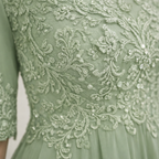 Gladys | Women’s Graduation Dress With Lace And Flow | Elegant