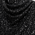 Halle | Women's Sparkle Dress With Sequin Slim Fit And O-Neck Design | Party