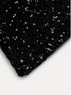 Halle | Women's Sparkle Dress With Sequin Slim Fit And O-Neck Design | Party