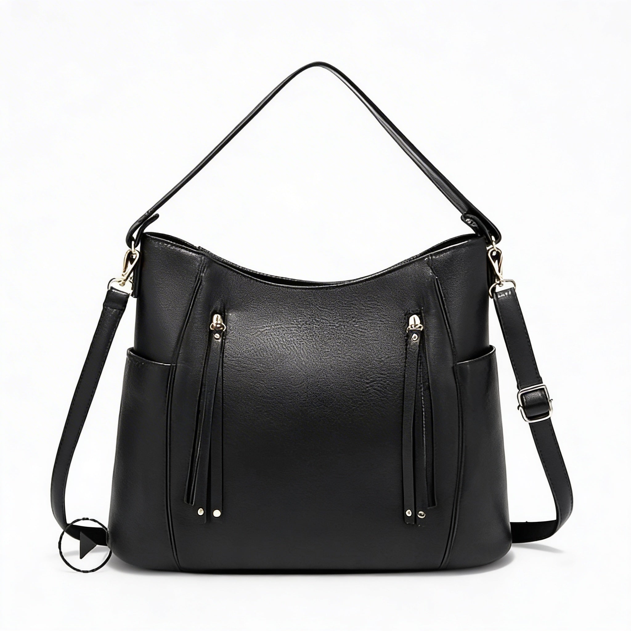 Harper | Women’s Crossbody Bag With Multiple Zip Pockets And Tassel Accent | Chic