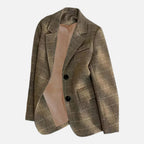 Jackson | Men's Tweed Blazer With Pockets And Long Sleeve | Refined