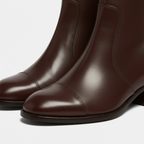 Liora | Women's Ankle Boots With Pointed Toe And Block Heel | Elegant