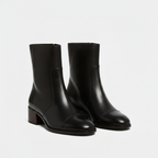 Liora | Women's Ankle Boots With Pointed Toe And Block Heel | Elegant