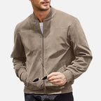 Lucas | Men's Jacket With Zip Closure And Long Sleeve | Minimalist