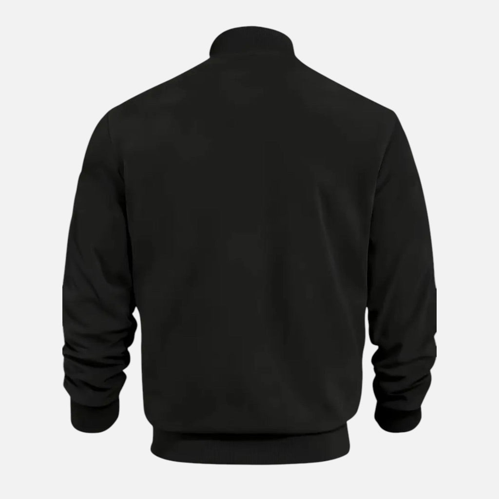 Lucas | Men's Jacket With Zip Closure And Long Sleeve | Minimalist