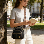Maren | Women’s Crossbody Bag With Multiple Zipper Pockets And Defined Stitching | Urban