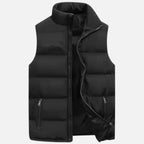 Mason | Men's Quilted Waistcoat With Zip Closure And Pockets | Sporty