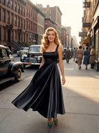 Patricia | Women Cocktail Dress With Elegant Structure And Soft Feminine Lines | Modern Elegance Style