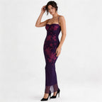 Peyton | Women Prom Dress With Sequin Bodice And Chiffon Skirt | Party Style GlamLooks