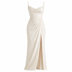 Romy | Women's Cocktail Dress With Off Shoulder Jersey Design And Elegant Maxi Silhouette | Party