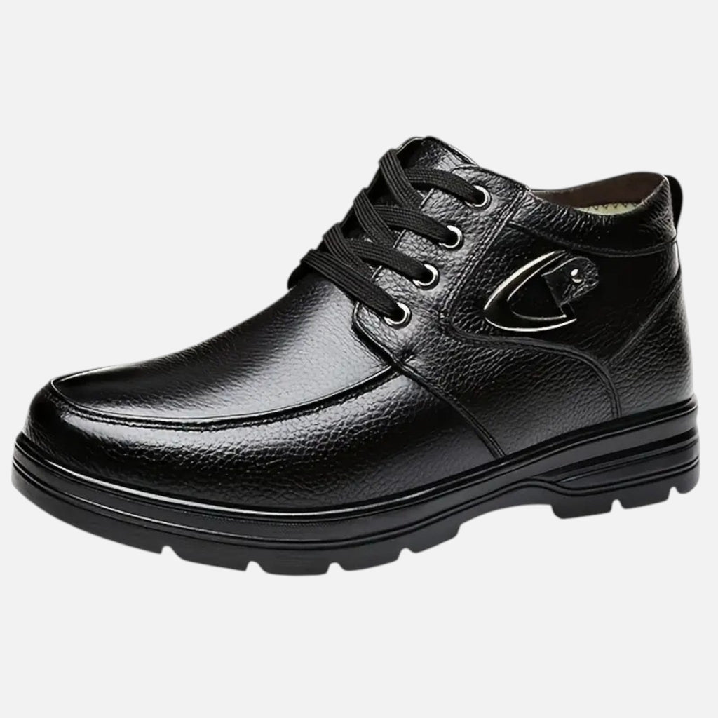 Rowan | Men's Boots With Lace Up Closure And Low Ankle Cut | Formal