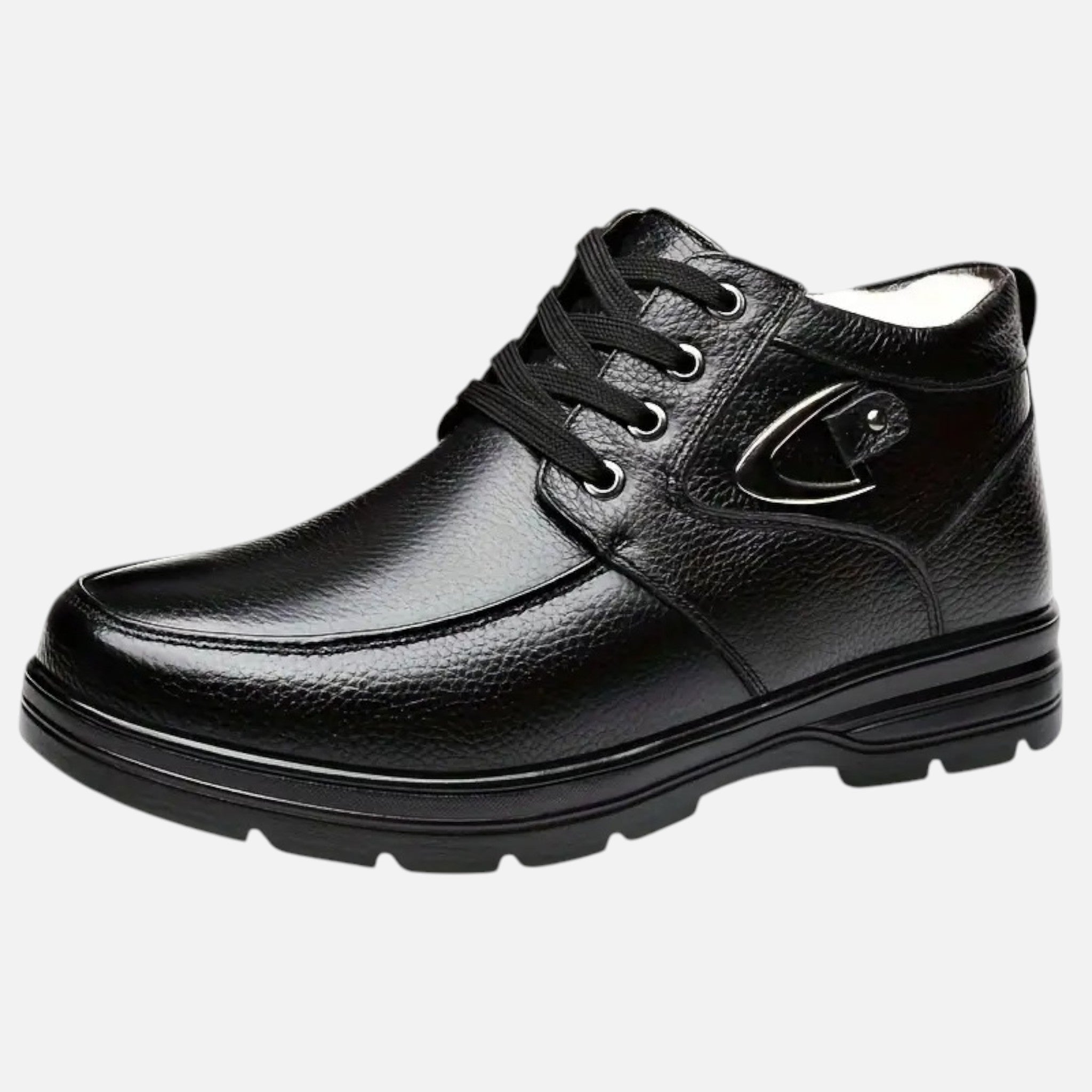 Rowan | Men's Boots With Lace Up Closure And Low Ankle Cut | Formal