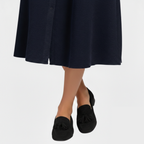 Seren | Women's Tassel Slip-On Flats With Slip On Design | Elegant