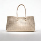 Sienna | Women’s Tote Bag With Intricate Woven Detail And Sleek Long Straps | Timeless