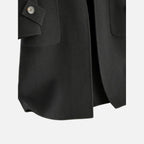 Sophia | Women's Trench Coat With Pockets And High Neck | Minimalist